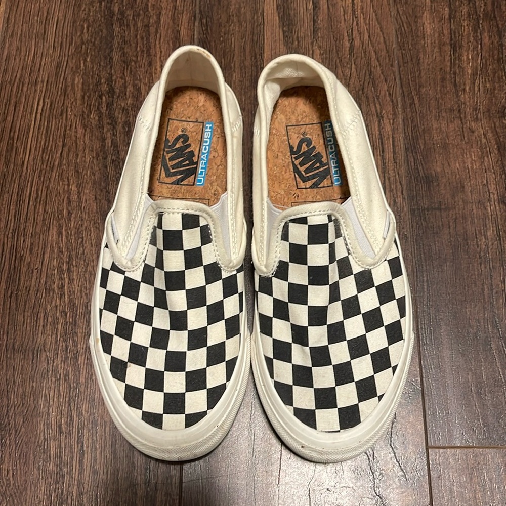 VANS Checkerboard Slip Ons